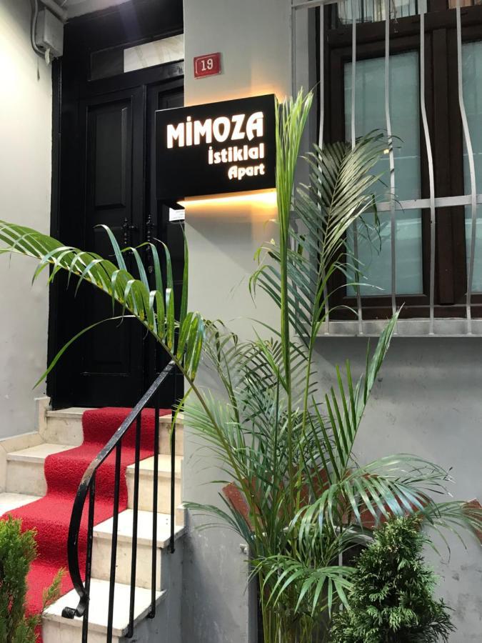 Mimoza Istiklal Apart Hotel Istanbul Exterior foto