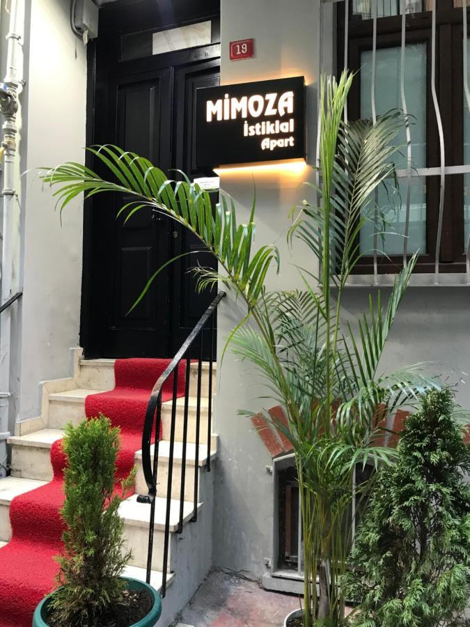 Mimoza Istiklal Apart Hotel Istanbul Exterior foto